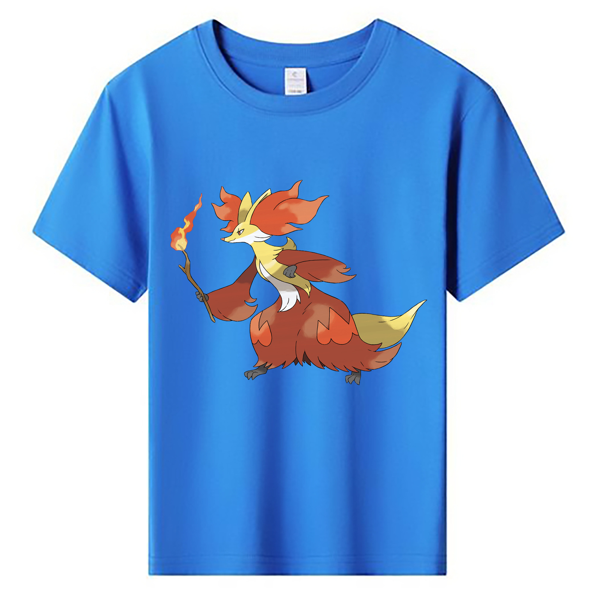 （画像用） ポケットモンスター Pokémon 綿100％キッズTシャツ（フロントプリント）